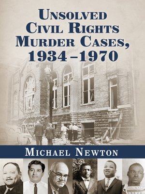 cover image of Unsolved Civil Rights Murder Cases, 1934-1970